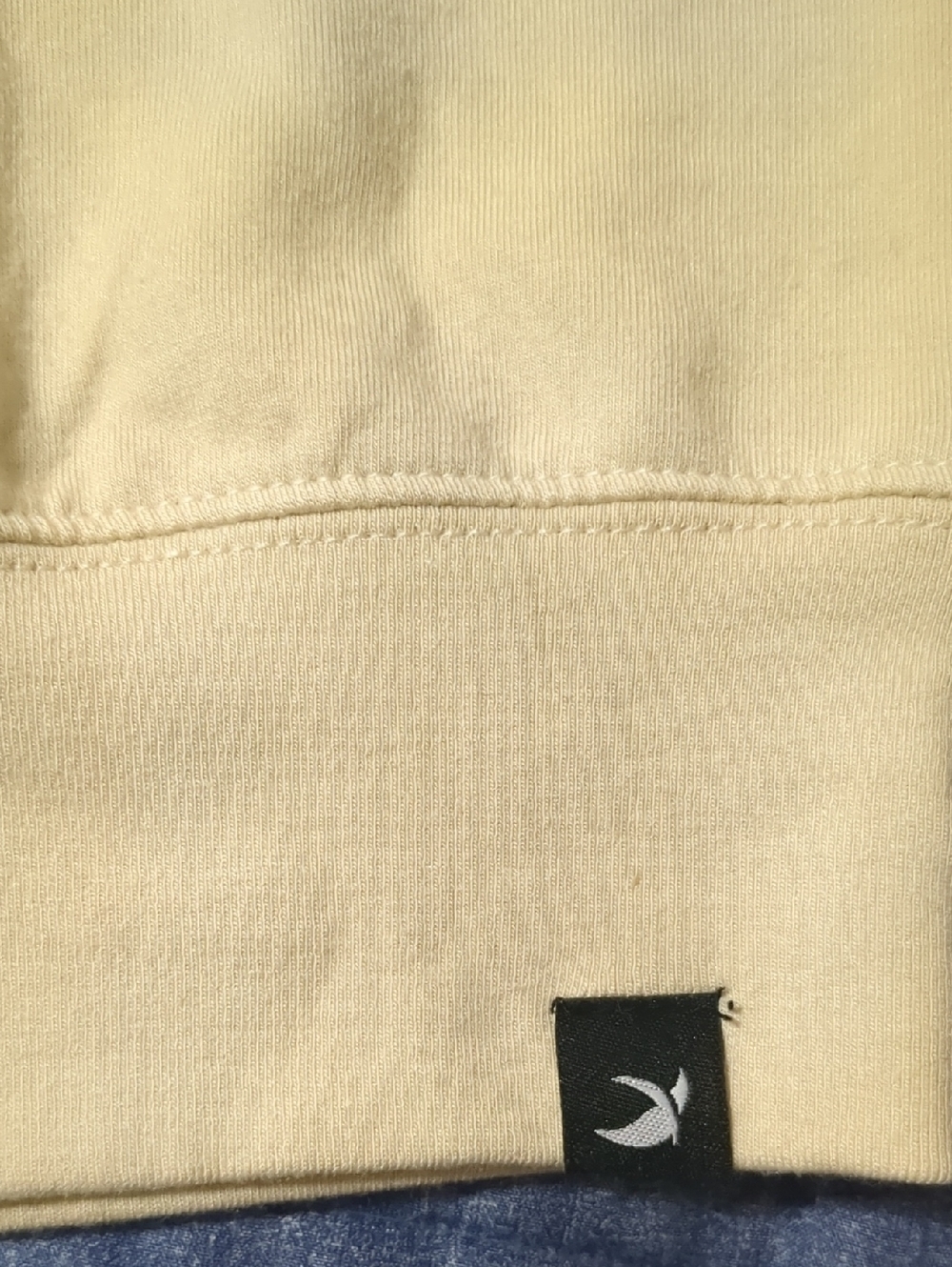 Glyder Vintage Oversized Crew Oatmilk sweatshirt Size Small NWT - Picture 6 of 8